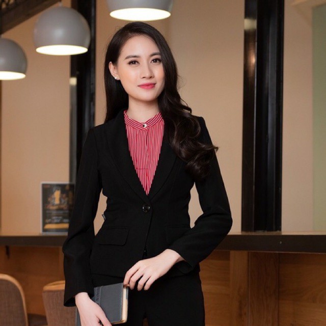 BỘ VEST CÔNG SỞ NỮ CAO CẤP LINH CHI VẢI TUYẾT MƯA FORM ÔM CHUẨN ĐẸP ĐƯỢC ĐỎI TRẢ THOẢI MÁI