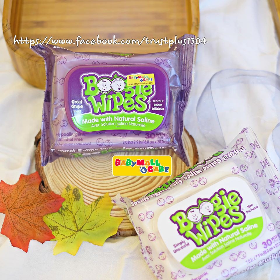 Giấy lau mũi Boogie Wipes