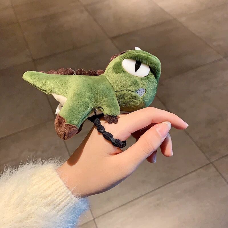 Dây Buộc Tóc Đàn Hồi Hình Khủng Long 3d Đáng Yêu Cho Nữ