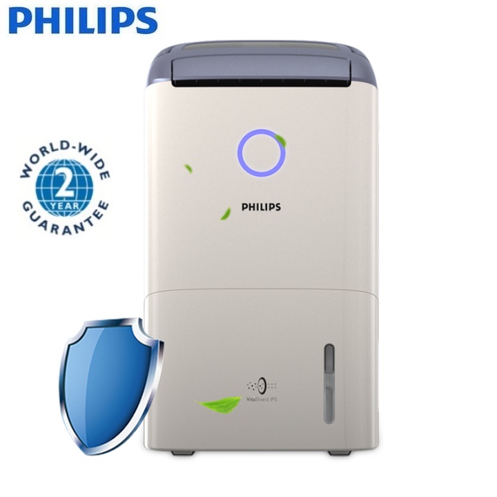 Máy hút ẩm, kiêm lọc không khí trong nhà Philips Series 5000 2-in-1 Air purifier and dehumidifier DE5205/00