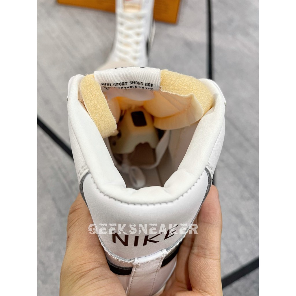 [GeeKSneaker] Giày Nike Blazer Mid ’77 Vintage ‘White Black’ BQ6806-100