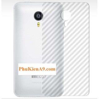 Miếng dán Carbon mặt sau Meizu Pro 5