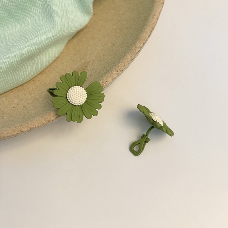 Bông Tai Hình Hoa Cúc Bằng Bạc S925 Phong Cách Hàn Quốc Thời Trang 2022 Dành Cho Nữ