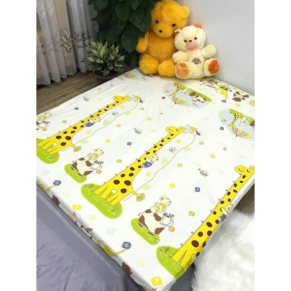 Ga chống thấm cotton 2 chức năng, vừa chống thấm vừa làm ga bình thường.