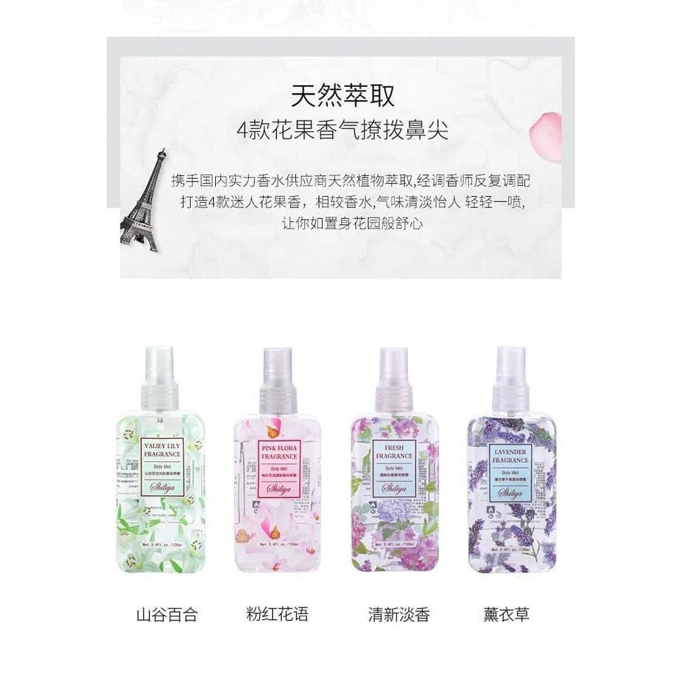 Xịt body mist hương nước hoa siêu thơm | BigBuy360 - bigbuy360.vn