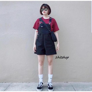 Quần SHORT KAKI yếm nữ, thời trang nữ