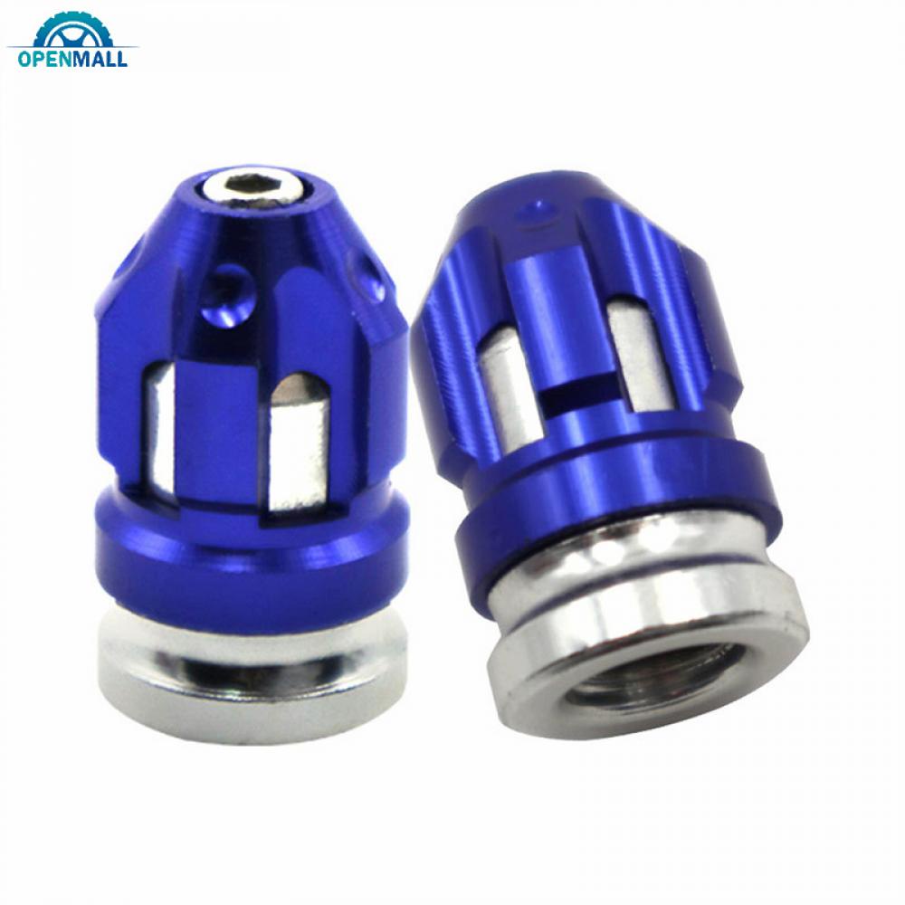 Cặp Nắp Van Bánh Xe Hơi Xe Máy Bằng Hợp Kim Nhôm