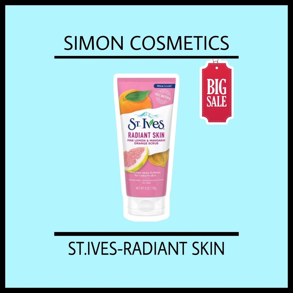 [Mã 95SIMON] Sữa rửa mặt tẩy da chết dịu nhẹ ST.IVES 170G | BigBuy360 - bigbuy360.vn