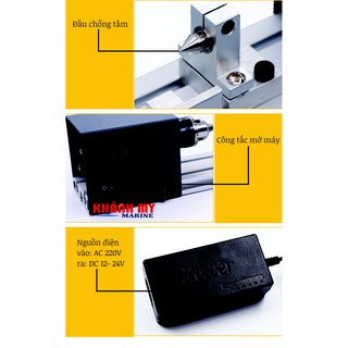 Máy tiện gỗ mini phiên bản 2019 - model 02