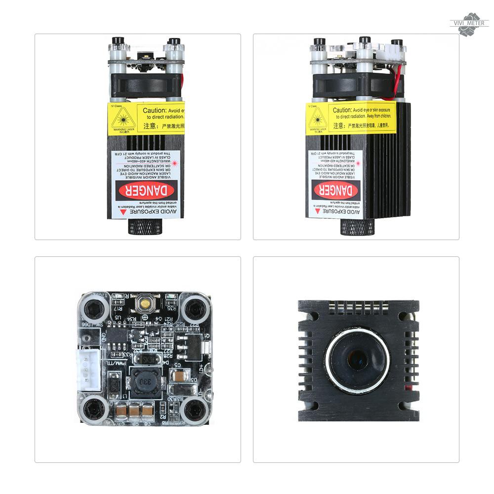 Mô Đun Laser Xanh 500mw Eleksmaker 405-445nm 2.54-3p Ttl / Pwm