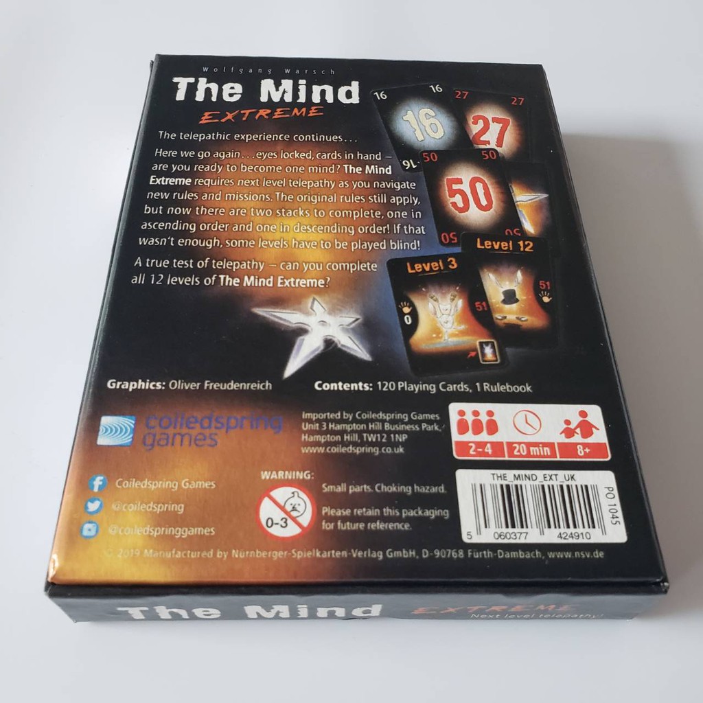 Bô thẻ bài The Mind Extreme