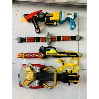 Đồ chơi siêu nhân Vũ khí Cuồng phong Power Rangers Ninja Storm Hurricaneger Portable Ninja Sword Hayatemaru BANDAI