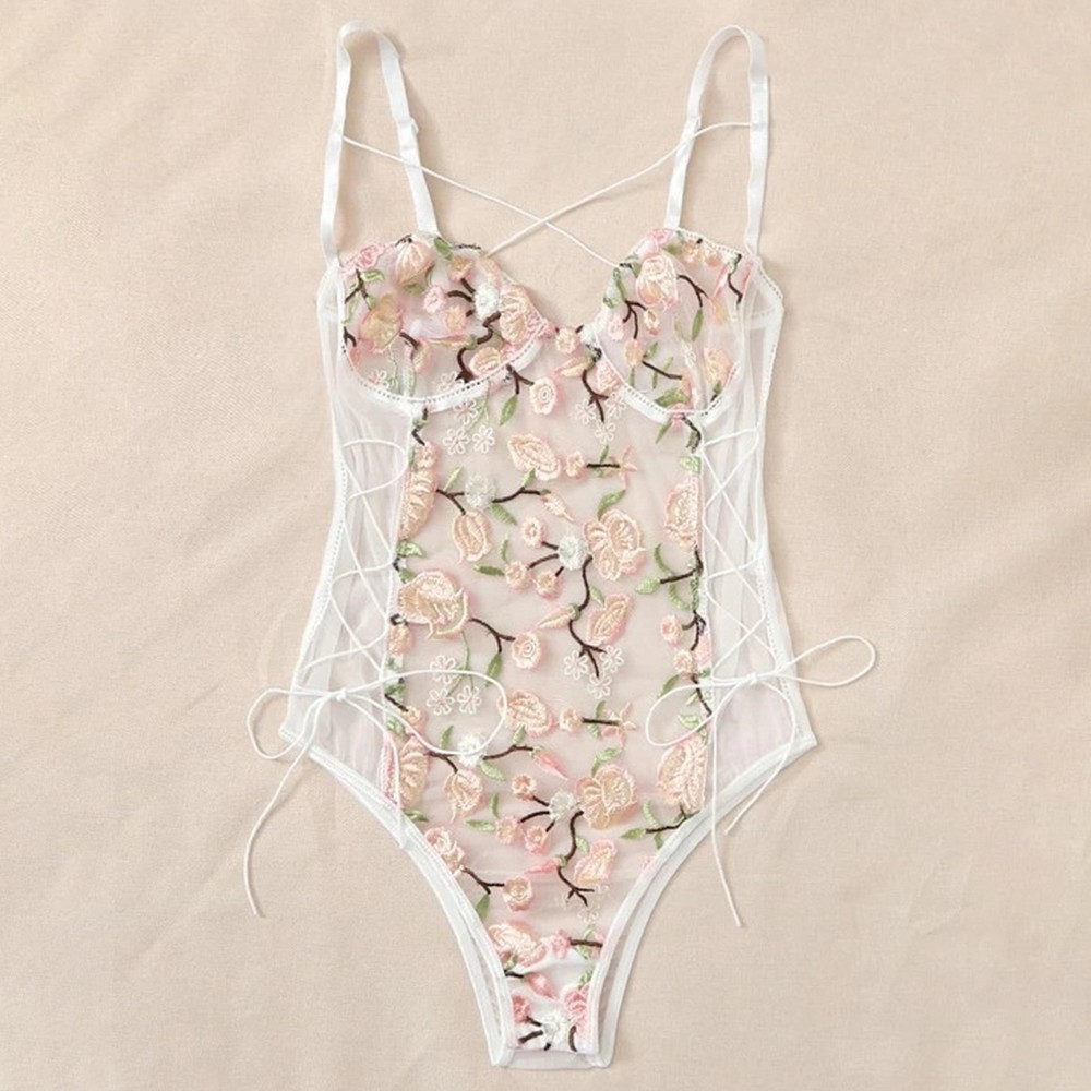 Áo liền quần Ren Hoa Gợi Cảm Cho Nữ | BigBuy360 - bigbuy360.vn