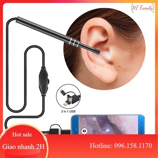 ⚡️ Camera nội soi tai siêu nét đi kèm bộ đầu lấy ráy ⚡️ nhỏ gọn, chống nước ⚡️ Bảo hành uy tín