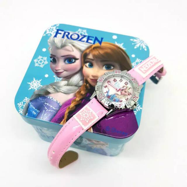 Disney Đồng Hồ Đeo Tay Ms14104 Sofia & Frozen Xinh Đẹp Và Thời Trang Cho Nữ