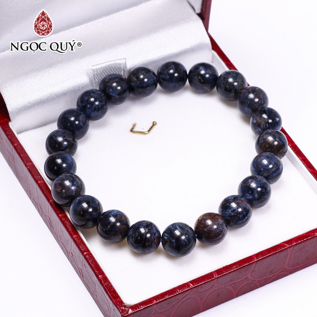 Vòng tay đá giông bão pietersite - Ngọc Quý
