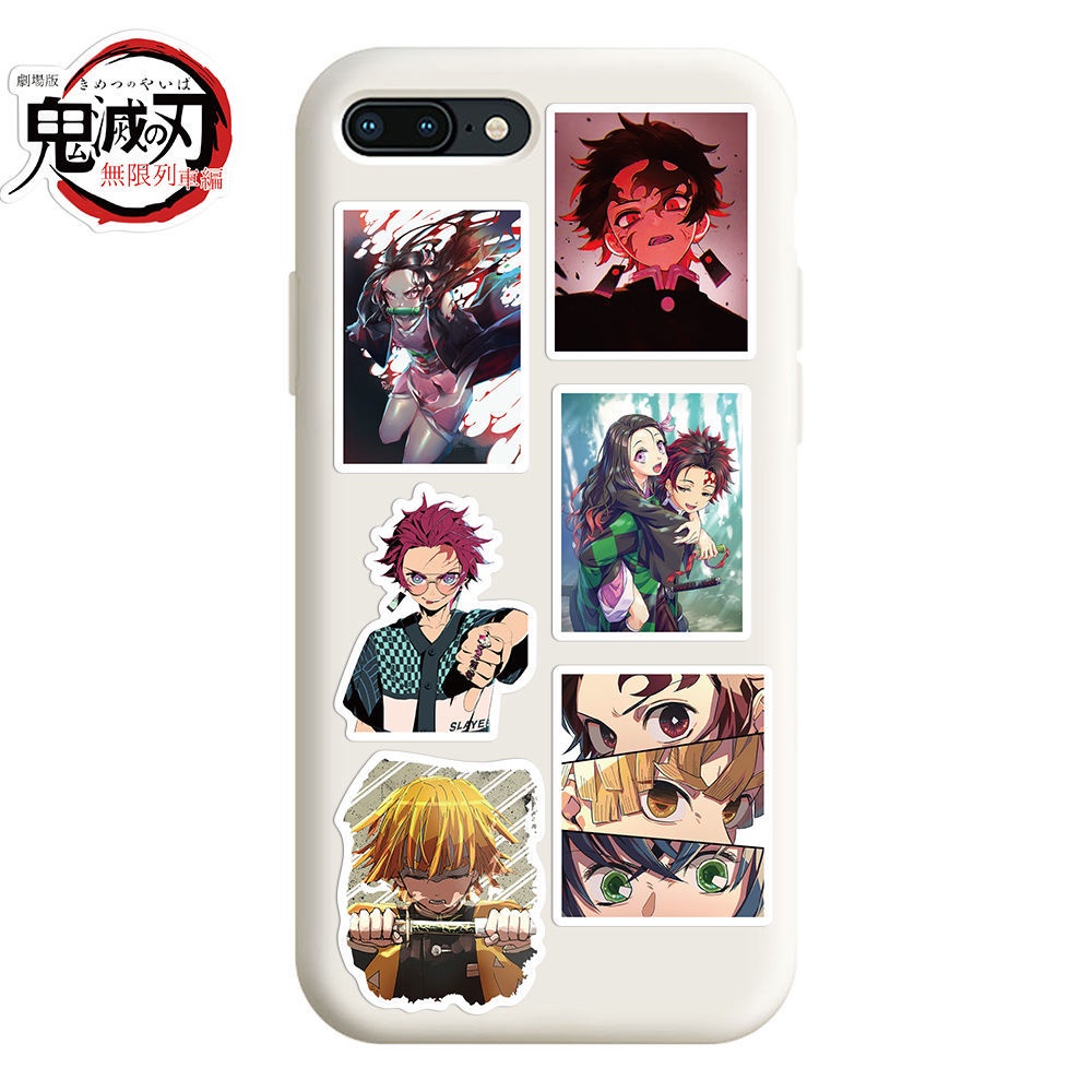 100 Cái Thanh Gươm Diệt Quỷ Kimetsu no Yaiba DEMON SLAYER | Anime Sticker laptop trang trí trên tường