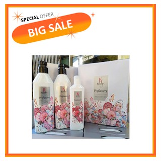 Bộ Dầu Gội Kerasys Hàn Quốc 2 chai gội 400ml x 1 chai xả 180ml