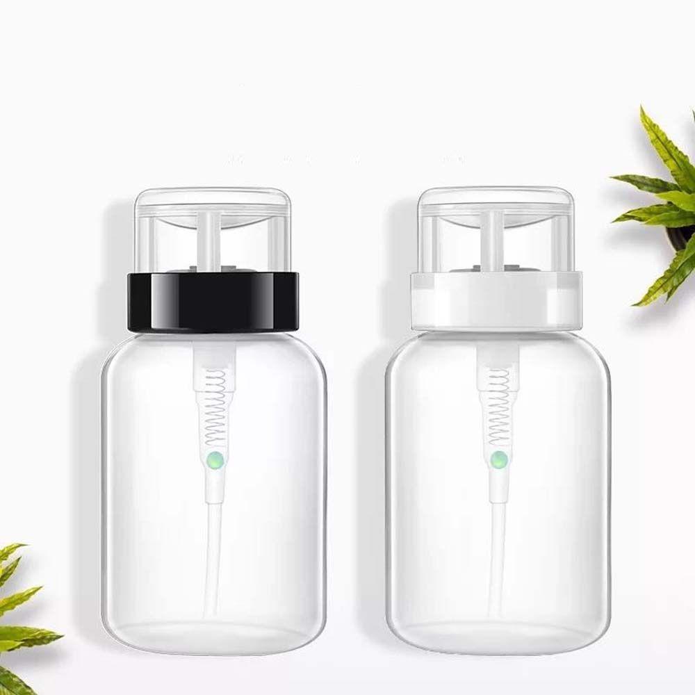 Bình Xịt Đựng Nước Rửa Móng Tay Bằng Nhựa UV Đa Năng Dạng Nhấn Tiện Dụng