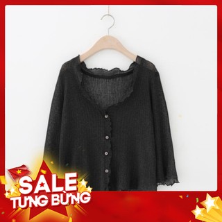 Áo khoác len nữ cardigan mỏng dáng ngắn Hàn Quốc tay lỡ AKL02 - Hàng nhập cao cấp Liên hệ mua hàng 084.2