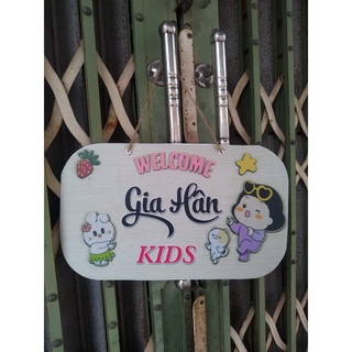 Bảng treo cửa hàng, biển cửa hàng giá rẻ - bảng mini cửa hàng