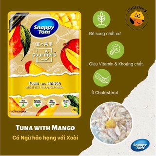 [HOẢ TỐC]Thức ăn cho mèo Snappy Tom trái cây