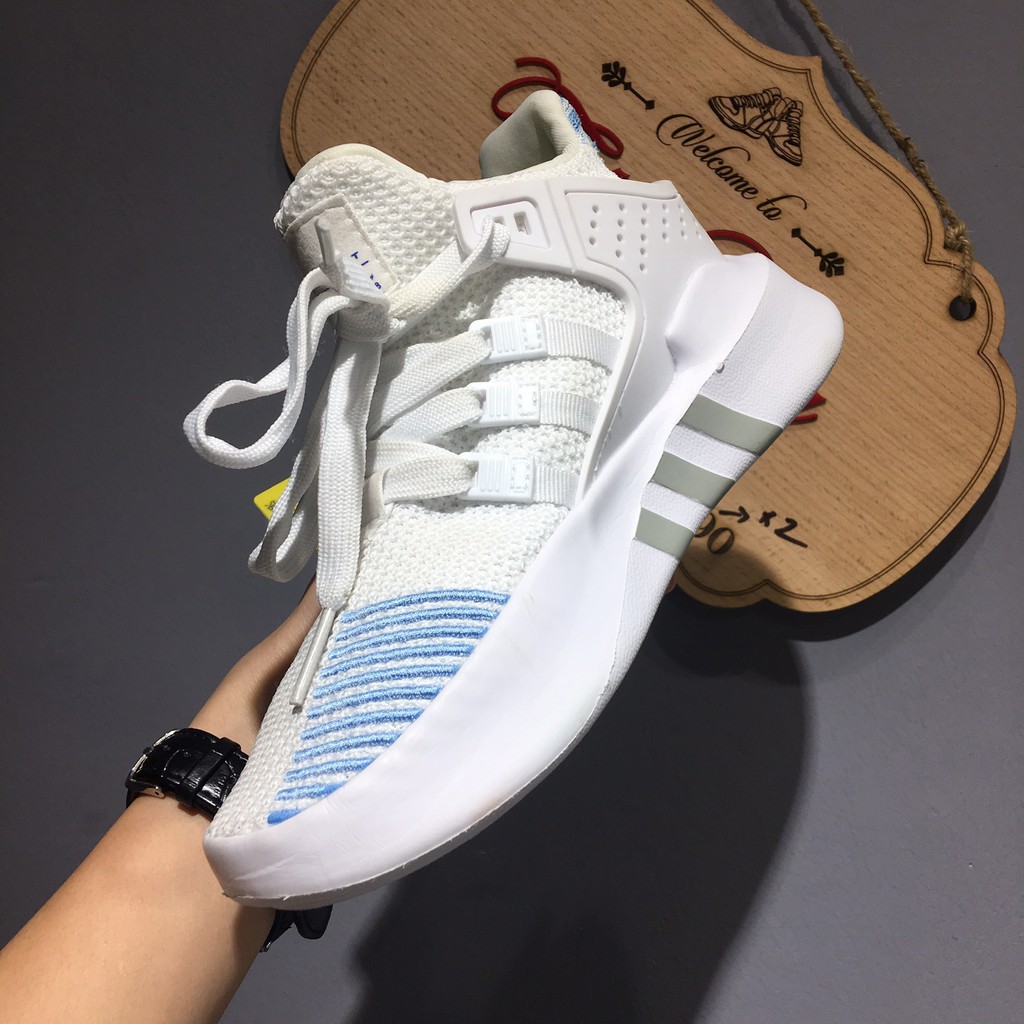 [FULL BOX+VIDEO] Giày Sneaker EQT Trắng Xanh Dương