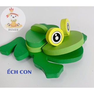 Đồ chơi gỗ xếp hình 3D