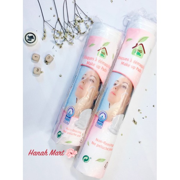 Hàng Châu Âu chất - Bông tẩy trang cotton cao cấp 120 miếng PHG Green Home | BigBuy360 - bigbuy360.vn