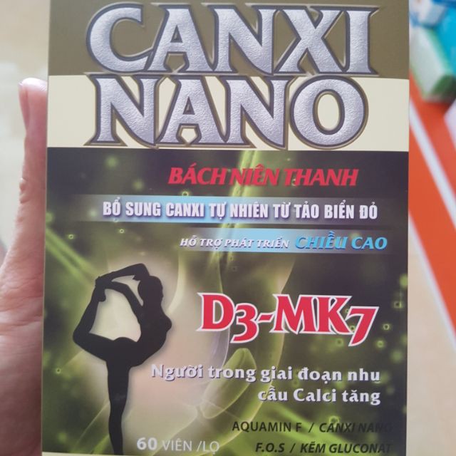  Canxi Nano Tảo Biển - Bách Niên Thanh 