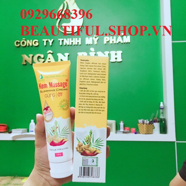 ✔️[100% Chính Hãng] Kem Tan Mỡ Ngân Bình 150Gr + Tặng Thước Dây + Đánh Bay Mỡ Thừa | BigBuy360 - bigbuy360.vn