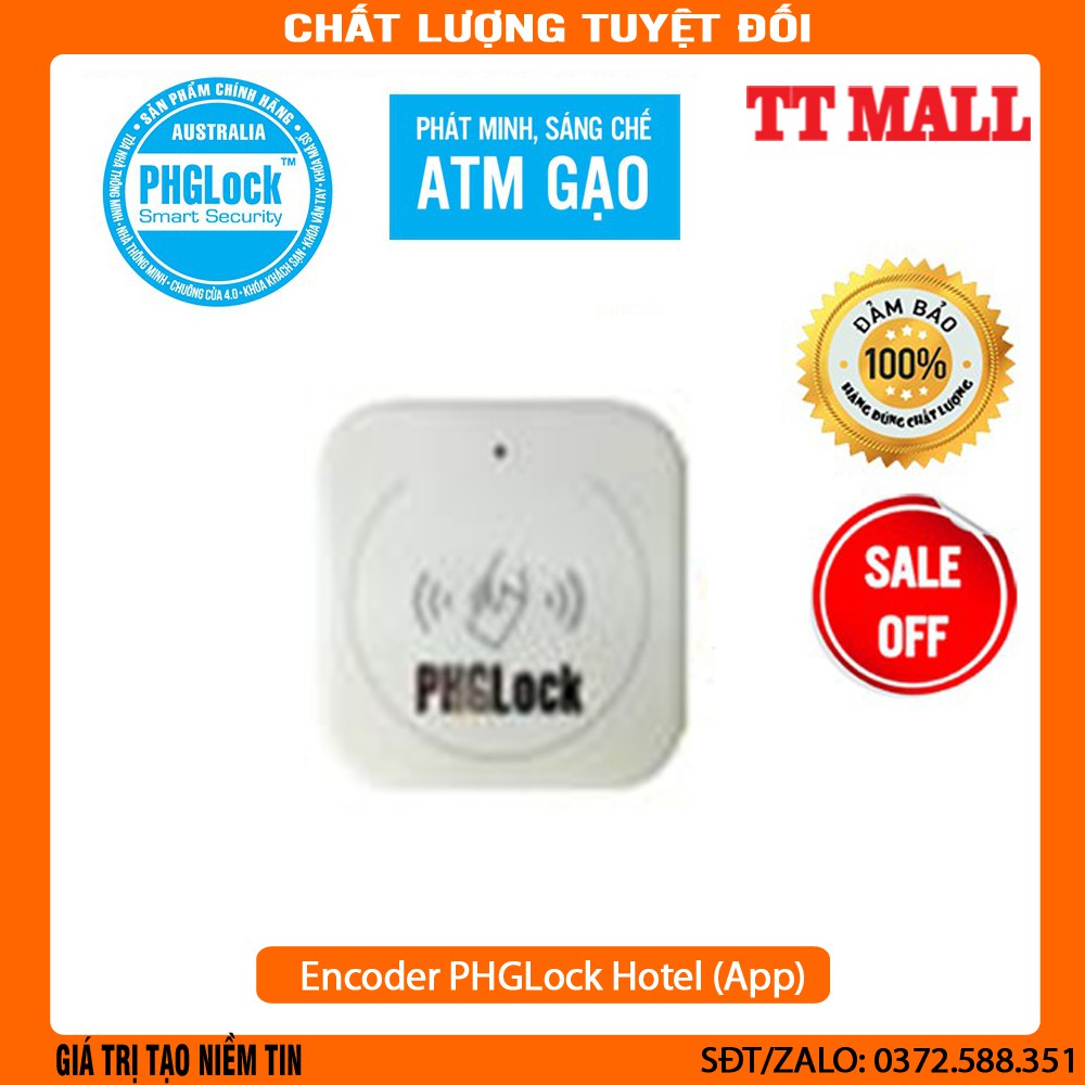 Quản lý từ xa Encoder PHGLock Hotel (App) chính hãng bảo hành 12 tháng .