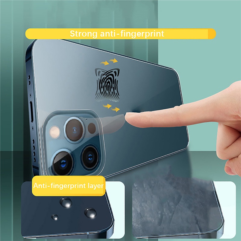 Kính cường lực bảo vệ mặt sau thích hợp cho iphone 13 Mini/ 13/ 13 Pro / 13 Pro Max