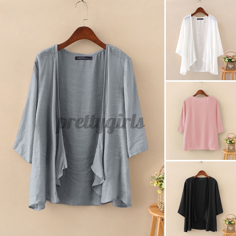 Áo khoác mỏng dáng dài thời trang cho nữ