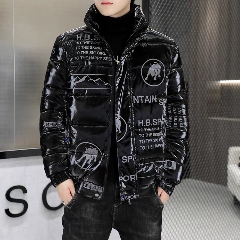 ORDER Áo Khoác Phao Bóng Nam Đại Hàn Hàng Đẹp 2023 Sẵn M L Đen , Trắng M có ảnh Thật
