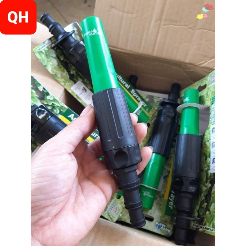Đầu Vòi Tưới Cây Tăng Áp Đa Năng 27 - 34 Nối trực tiếp ống dây hoặc máy bơm