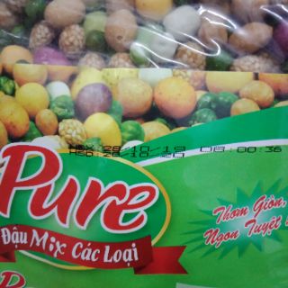 Đậu phộng  cốt dừa mix  đủ  vị