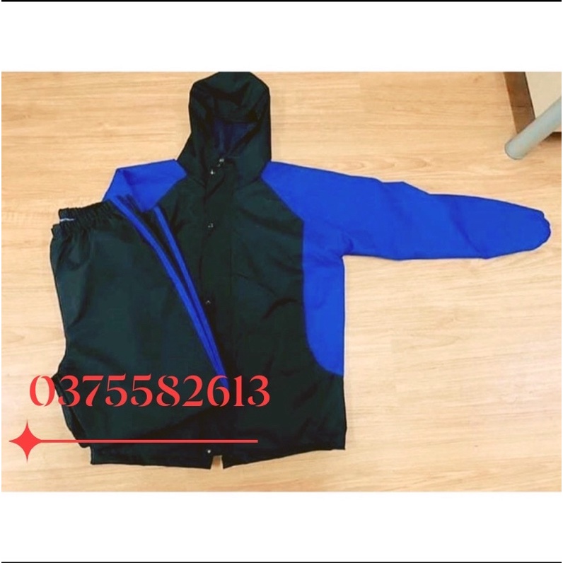 Áo mưa nam nữ 2 lớp cao cấp chống thấm tuyệt đối