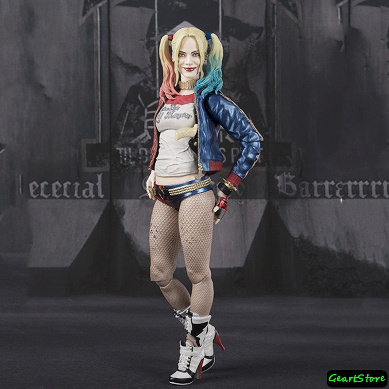 (HÀNG CÓ SẴN ) MÔ HÌNH NHÂN VẬT HARLEY QUINN SUICIDE SQUAD FIGMA SHF CỬ ĐỘNG ĐƯỢC