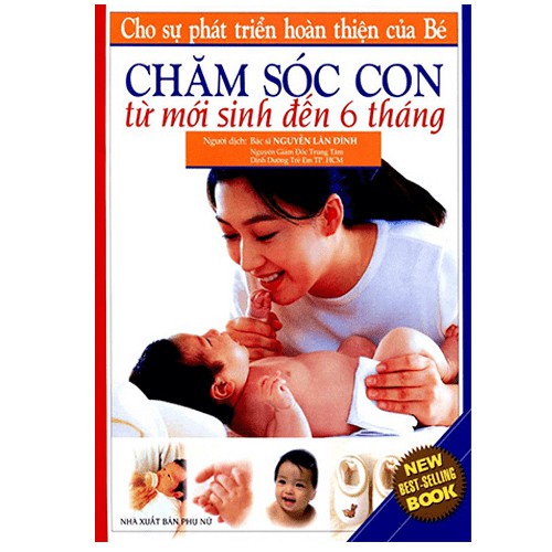 Sách - Combo Chăm sóc con - BS. Nguyễn Lân Đính (5 tập, lẻ cuốn tùy chọn)
