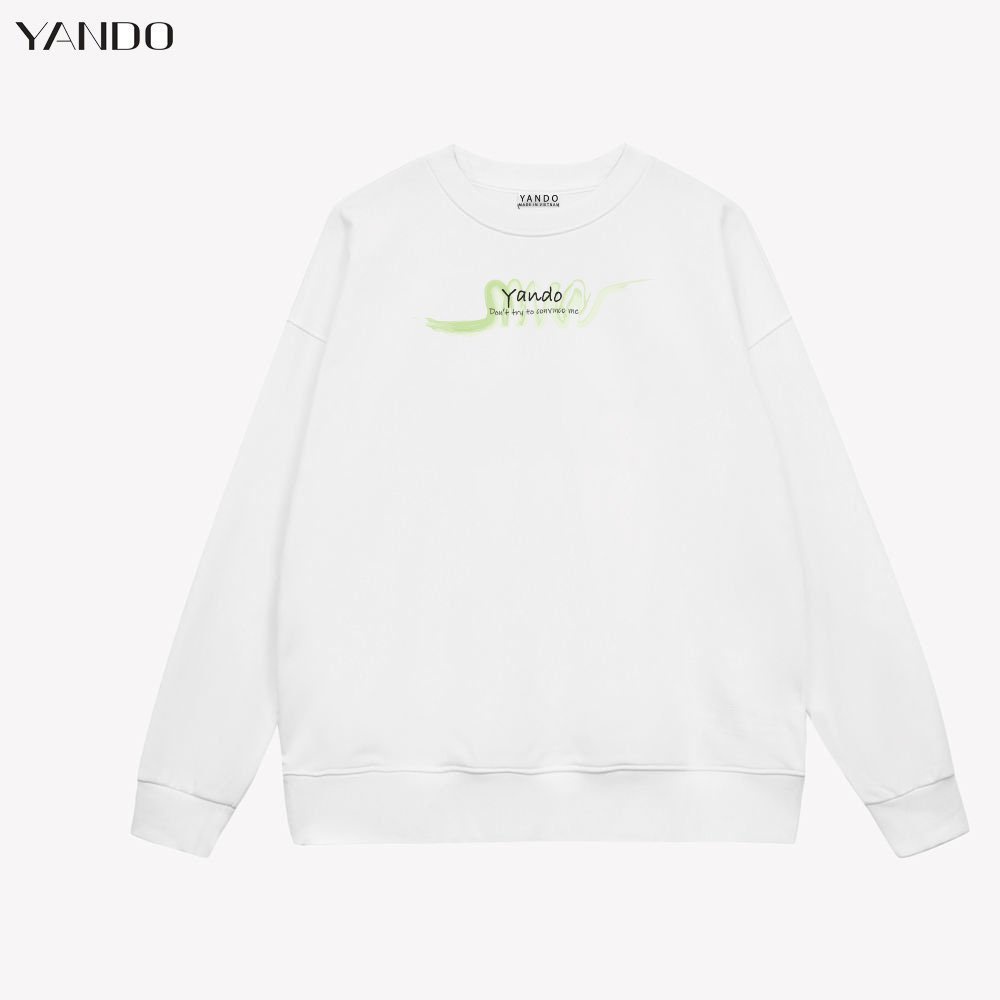 Áo Sweater Form Rộng YANDO OUTFITS Kangaroo A201 In Hình Thun Cotton French Terry 350GSM Local Brand