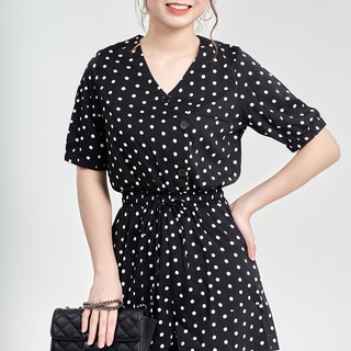 Bộ Jumpsuit chấm bi nhiều màu