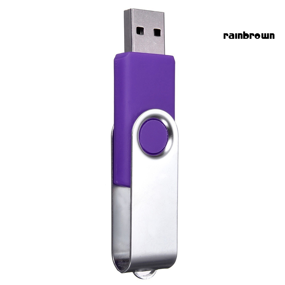 64MB Portable Rotating USB 2.0 Flash Memory Stick Pen Drive Data Storage U Disk /RXDN/