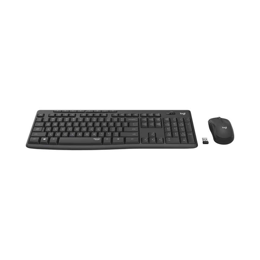Bàn phím + Chuột không dây Logitech MK295 Silent  - Bảo hành 12 tháng