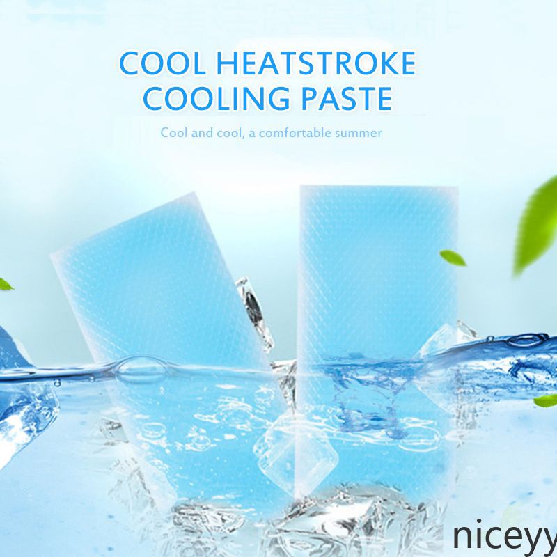 (Hàng Mới Về) Set 2 Miếng Dán Làm Mát Chống Nắng Cho Mùa Hè