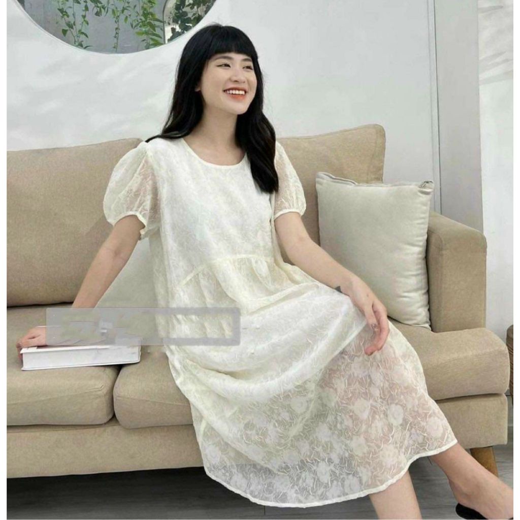Đầm Bầu Váy Bầu Công Sở Lịch Sự Mùa Hè Đi Làm Đi Chơi M548 Mom and Baby