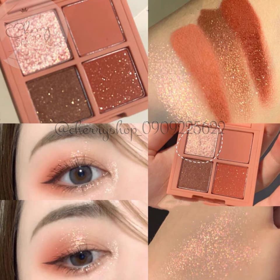 Bảng Màu Mắt 4 Ô Mini Multi Eye Color Palette