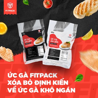 [DEAL HOT] 100g ỨC GÀ ĂN LIỀN FITPACK 6 VỊ