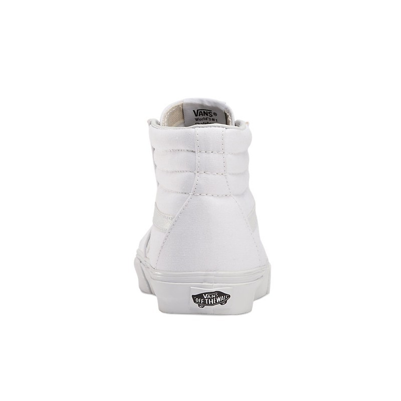 Giày Sneaker Unisex Vans Sk8 Hi All White - VN000D5IW00