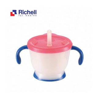 Cốc tập uống 3 giai đoạn Richell Nhật Bản (Có tem phân phối chính hãng)